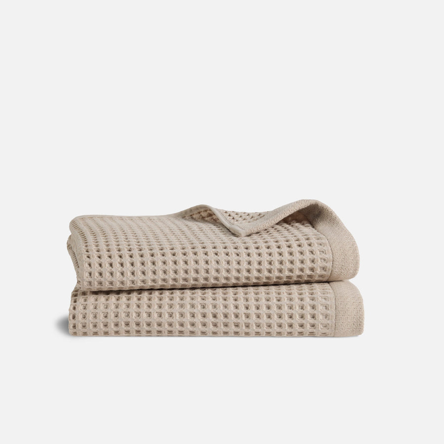 Dreamweave Waffle Bath Towels Set of 2 J4