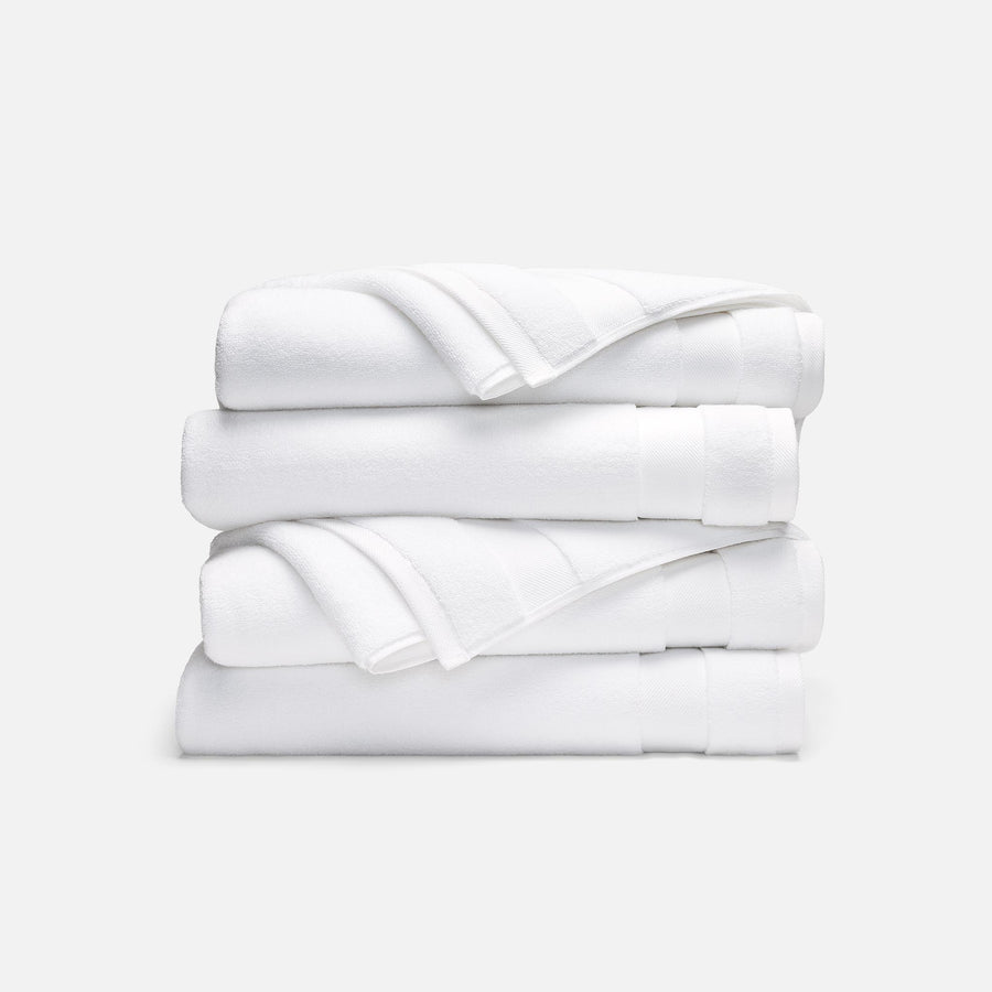 Super-Plush Set of 4 Bath Towel Bundle E0